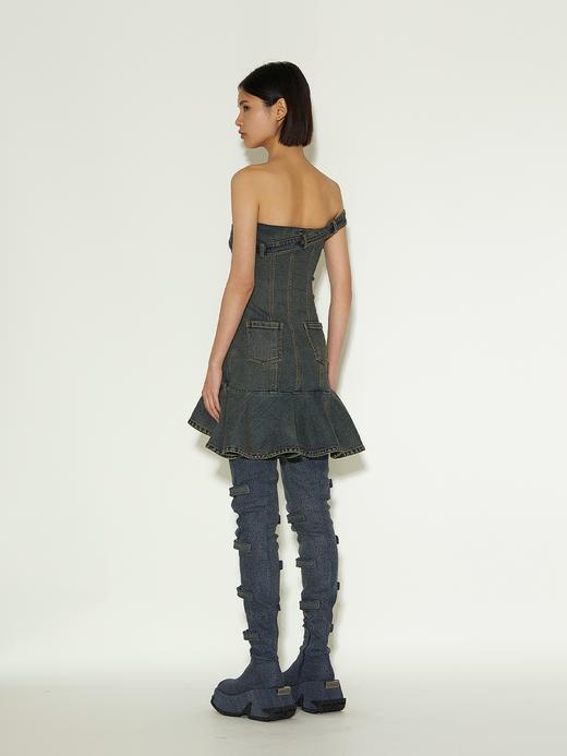 dislocation工装抹胸裙 商品图2