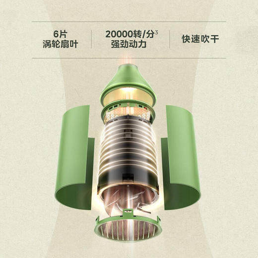 美的  电吹风  5000W负离子家用电吹风  MB-AJ0502 商品图4