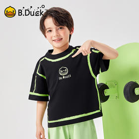 B.Duck小黄鸭童装夏季短袖T恤105-150 BF2501013