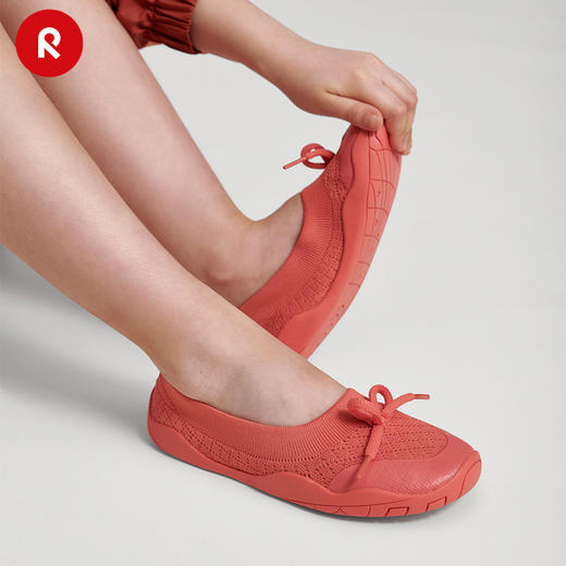 reima男女儿童鞋子春夏新款透气舒适单鞋一脚蹬轻便平底鞋 商品图2