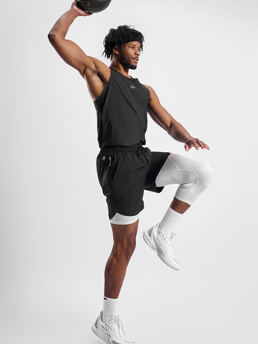 有志者UZIS极简科技简畅运动短裤男健身篮球训练夏季冰感短裤跃动 商品图2