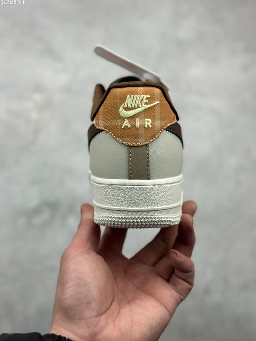 夏日特惠💰350 Nike Air Force 1 Low '07 米灰棕低帮空军一号休闲板鞋 商品图7