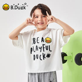 B.Duck小黄鸭童装夏季短袖T恤105-150 BF2501008