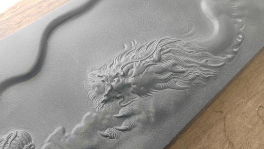 锦绣-龙腾盛世乌金石茶盘75*35*3 商品图2
