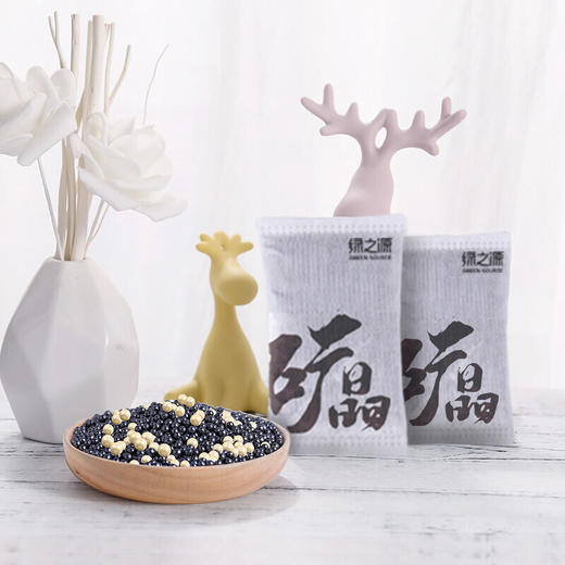 绿之源 黑加金纳米矿晶6000g新房装修吸去除甲醛清除剂活性炭包室内 商品图1