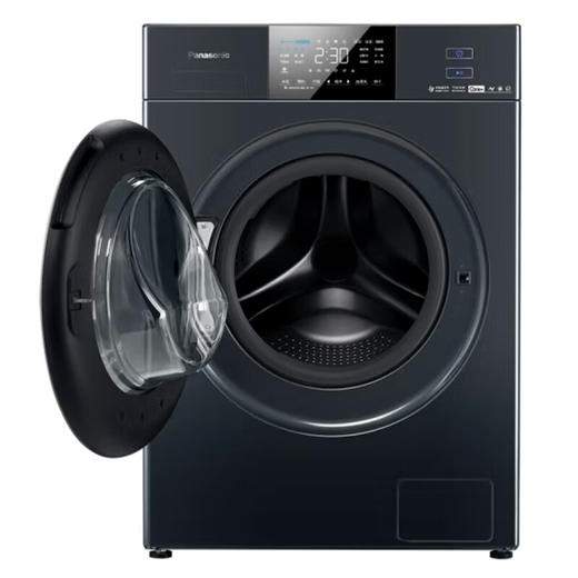 松下（Panasonic）洗烘一体滚筒洗衣机12公斤 水氧泡沫净 除菌空气洗 XQG120-EG215 商品图0