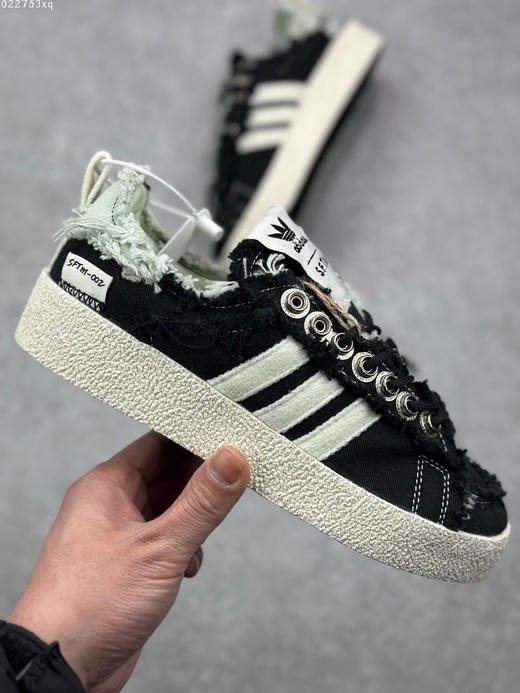 夏日特惠💰350 正确版 song for the mute x adidas originals campus 80s 帆布复古板鞋 商品图3