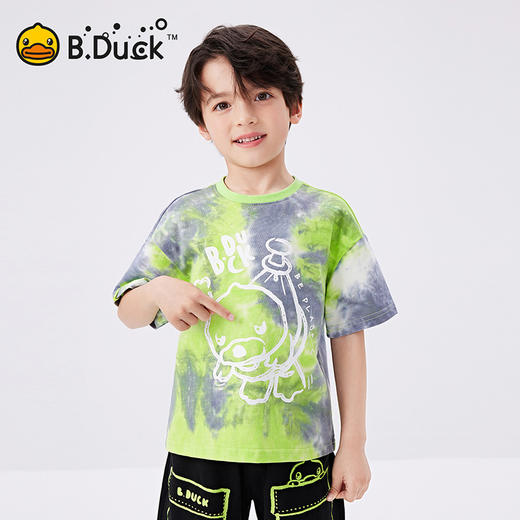 B.Duck小黄鸭童装夏季短袖T恤105-150 BF2501009 商品图0