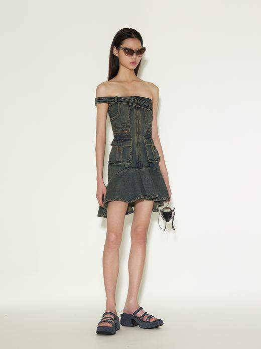 dislocation工装抹胸裙 商品图1