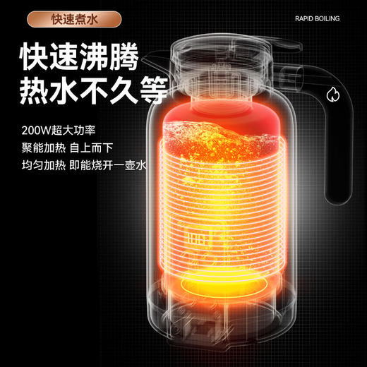 途亮 车载烧水壶 12v/24v通用大容量电热水壶 商品图3