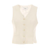 VIMAGE纬漫纪春季新款显瘦英式无袖背心短马甲上衣女V2103729 商品缩略图5