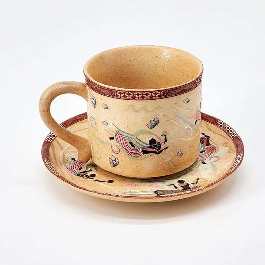 【杯子主题团】敦煌文创敦煌文创茶杯礼盒陶瓷创意咖啡杯高颜值复古生日礼物送长辈男女生 商品图4