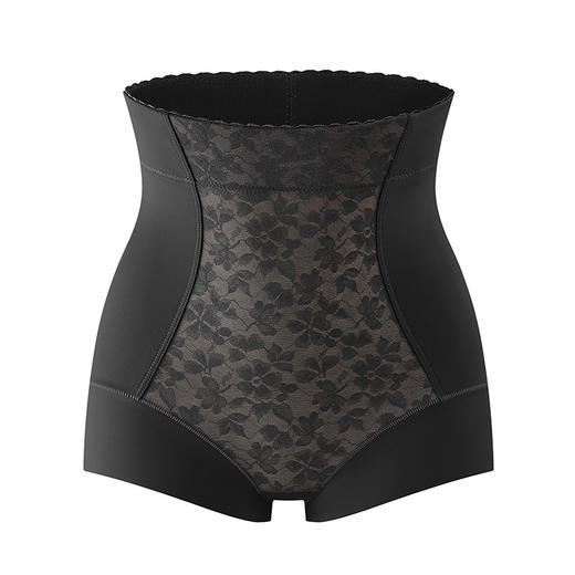 新品【韵律轻盈 女性专属】高腰收腹，提臀翘臀。性感蕾丝拼接，修身美体塑身。桑蚕丝底裆，透气亲肤打底裤！ 商品图5