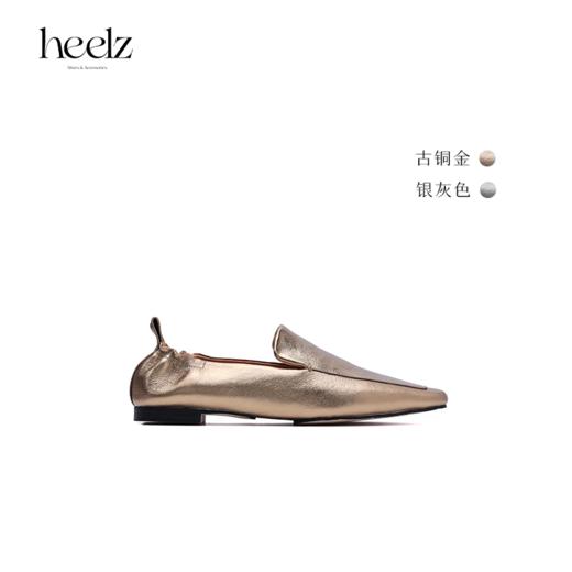 heelz设计师手工鞋履 ｜芭蕾乐福鞋羊皮软底10mm 商品图2