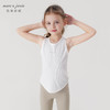 马克珍妮2024年夏装新款女童运动弹力字母透气背心240300 商品缩略图1