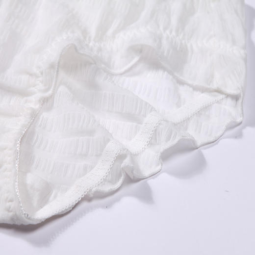 都市丽人时尚系列蕾丝网布内裤女蕾丝女士内裤低腰三角内裤LK43E4 商品图4