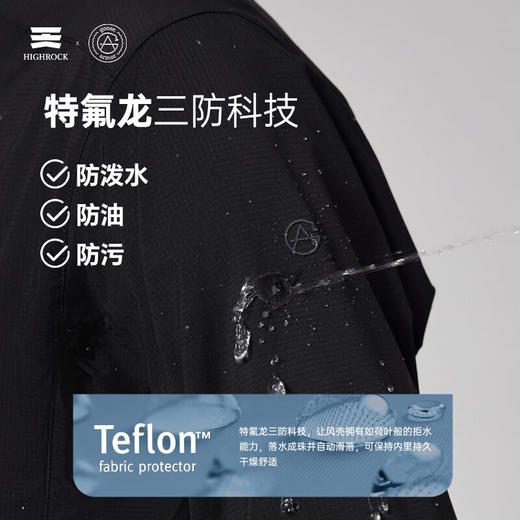 天石鹅铠甲春夏立领修身防晒风壳防外套晒衣男防紫外线户外运动G428 商品图7