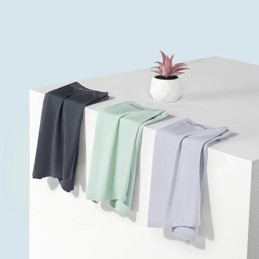 【单条装】柒牌一体制造冰丝莫代尔平角男士内裤柔软舒适无痕抗菌	126F70150 商品图4