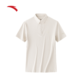 【L/2XL断码】安踏冰丝POLO丨防紫外线UPF50+防晒短袖女针织翻领t恤162426109【库存有限，如无货将做退款，介意慎拍！】