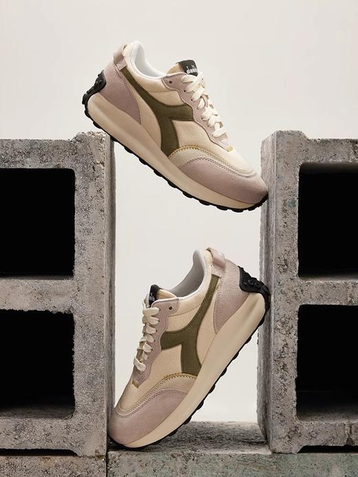 diadora 迪亚多纳男女鞋运动复古做旧中帮舒适休闲慢跑鞋 商品图1
