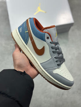 夏日特惠💰360 Air Jordan 1 Low AJ1 WH LV 乔1 低帮复古文化休闲运动篮球鞋