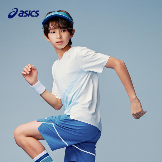 ASICS/亚瑟士童装2024年夏季新款儿童运动短袖防紫外线 商品图0