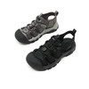 西遇厚底凉鞋男新款夏季户外沙滩黑色增高溯溪鞋镂空运动鞋22145532 商品缩略图0