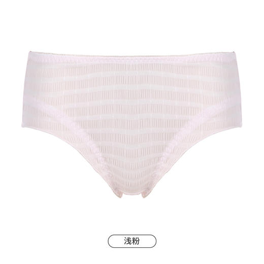 都市丽人时尚系列蕾丝网布内裤女蕾丝女士内裤低腰三角内裤LK43E4 商品图11