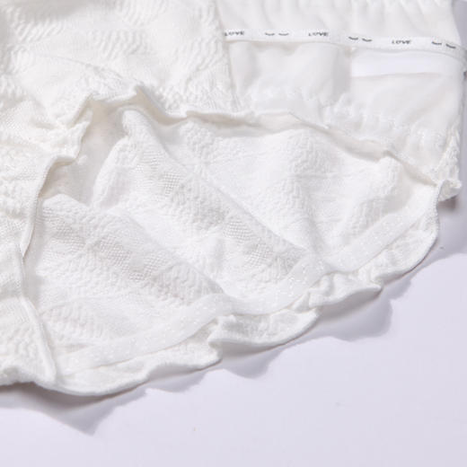 都市丽人时尚系列舒肤棉内裤女棉提花纯棉女士内裤低腰三角内裤LK43D3 商品图4