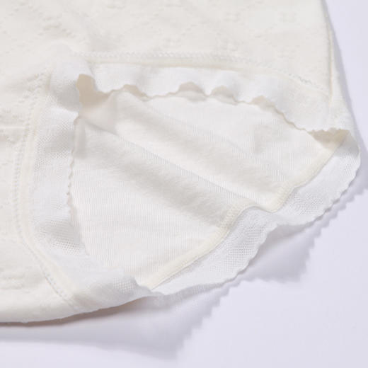 都市丽人基础系列舒肤棉内裤女棉提花纯棉女士内裤中腰平角内裤LK45A9 商品图5