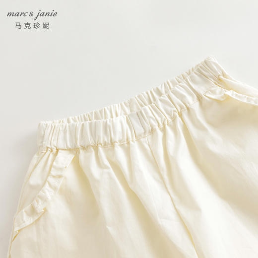 马克珍妮女童花边口袋A字阔腿短裤儿童裤子2024年夏装新款240717 商品图2