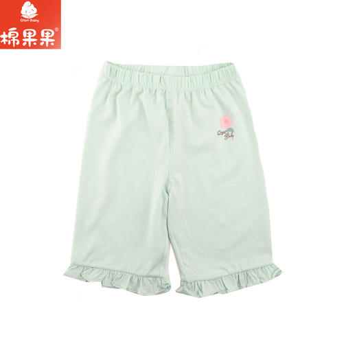 棉果果夏季新品5A抗菌纯棉80-130码女童中裤M221202224358 商品图0