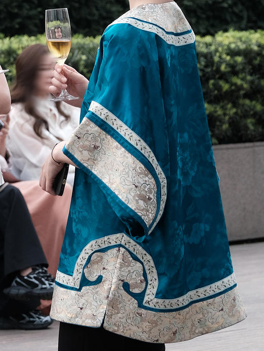 盛唐婧 |高货/重缎真丝宋锦斜襟外套[特价品] 商品图4