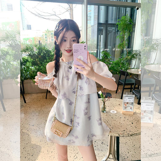 <曾小咸推荐>现货秒杀！最后一波 ！抢到赚到！紫色碎花短裤 日常119.99 立减70 秒杀49.99 商品图1