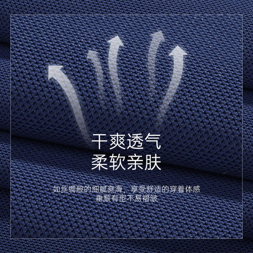 【专用款翻领短袖】优选抗皱面料 不易变形 商品图3