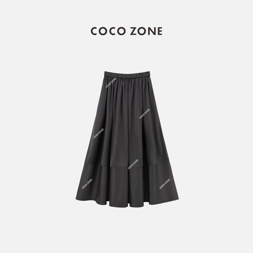 COCO ZONE夏季松紧腰显瘦A字裙百搭时尚半身裙CC1B0705 商品图8