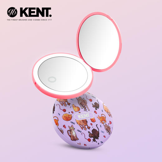 英国KENT便携LED化妆镜三色可调 商品图1
