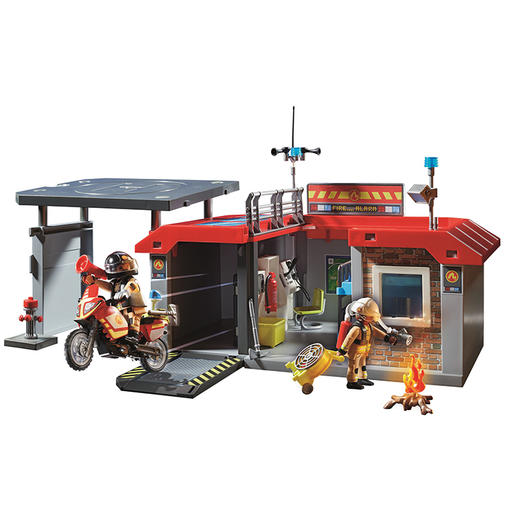 德国 Playmobil摩比世界 消防站 -PM71193 商品图1