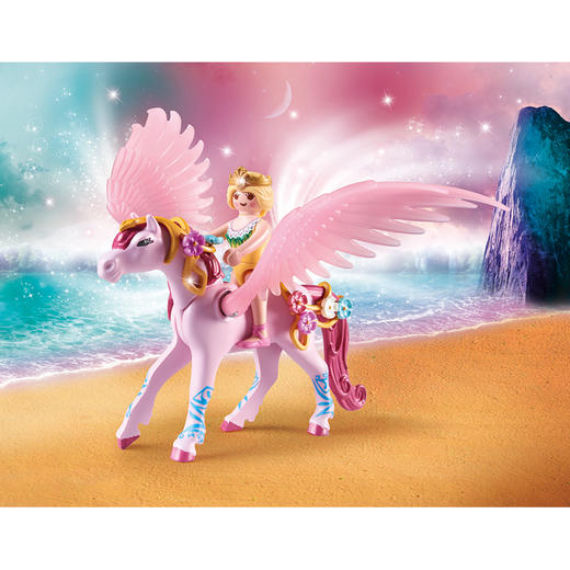 德国 Playmobil摩比世界 天马独角兽马车 -PM71002 商品图3