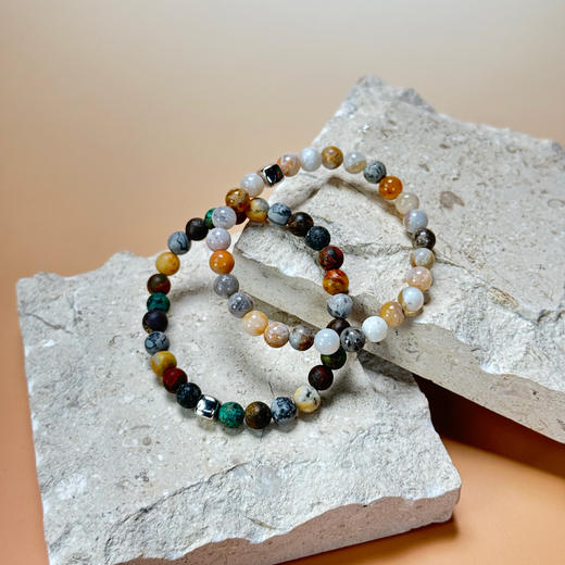 订购8周到｜Alexander Lynggaard-Bamboo-玛瑙 手链（6mm）［丹麦设计师］ 商品图5