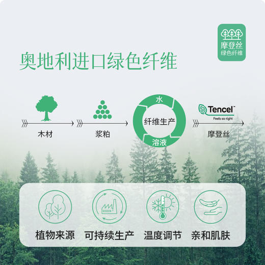 雅芳婷摩登丝睡之锦囊床笠款吸湿透气丝滑被套枕套薄被芯床品套件 商品图1