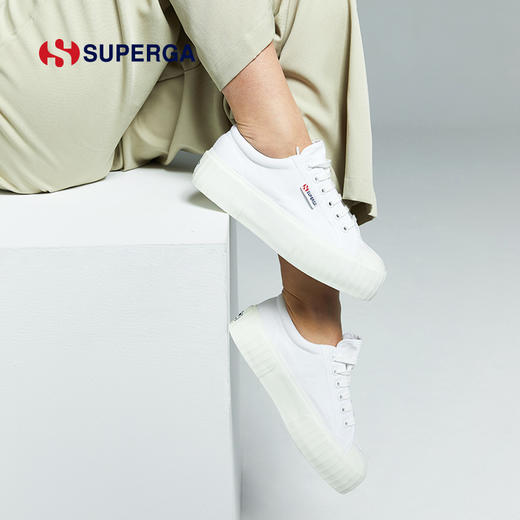 【热巴&周雨彤&谭松韵&杨超越同款】SUPERGA 摩登复古风帆布鞋2631 商品图4