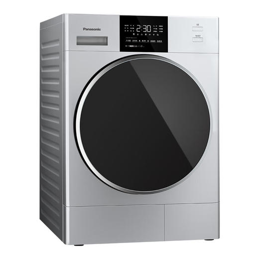 松下（Panasonic）NH-EH1017+XQG100-E10C 10洗+10烘大容量 变频三维立体洗涤泡沫净洗 悦动银 洗烘套装 商品图6