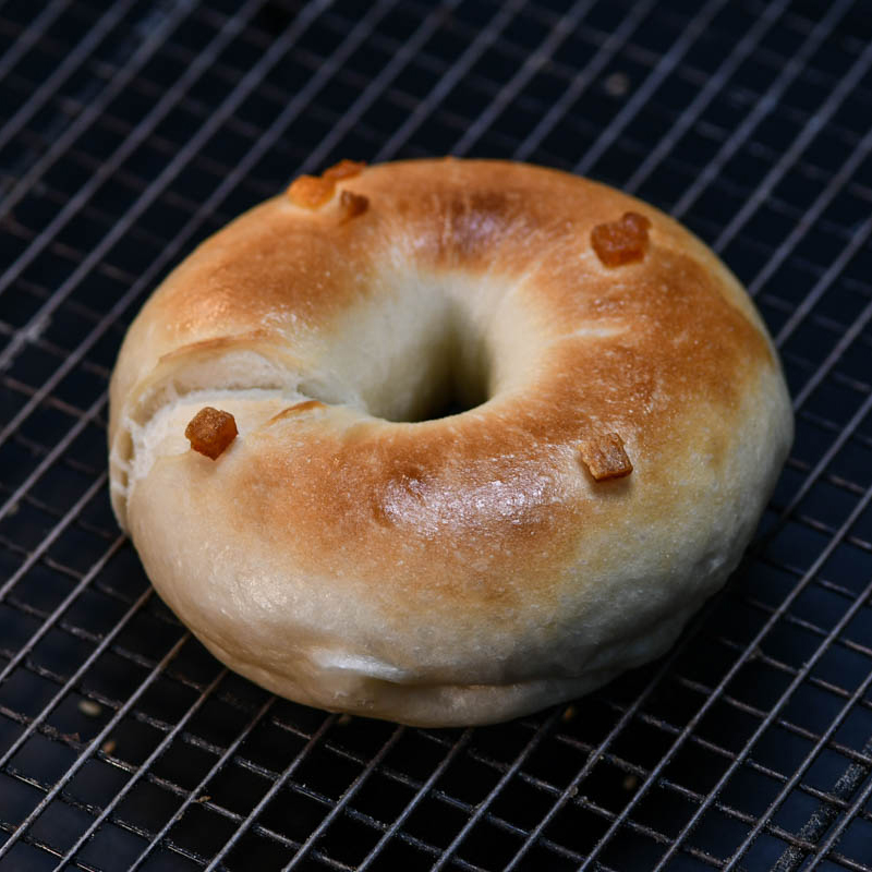 香橙乳酪贝果【鲁邦种天然酵母，健康饮食推荐】