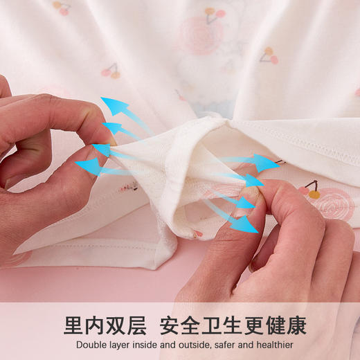 女童莫代尔平角内裤儿童四角女宝宝短裤中大童小女孩冰丝夏季薄款_HLY 商品图2