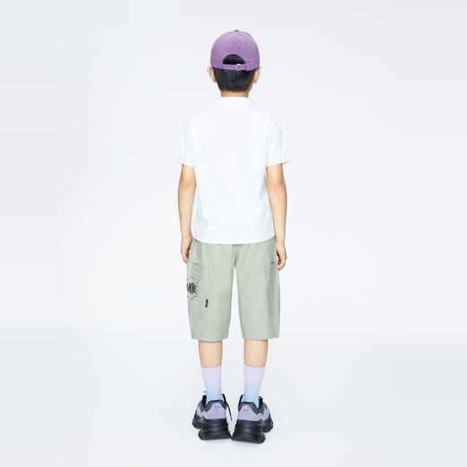 男童记忆棉POLO衫翻领短袖夏季新款安奈儿童装实体店同款AB421737 商品图5