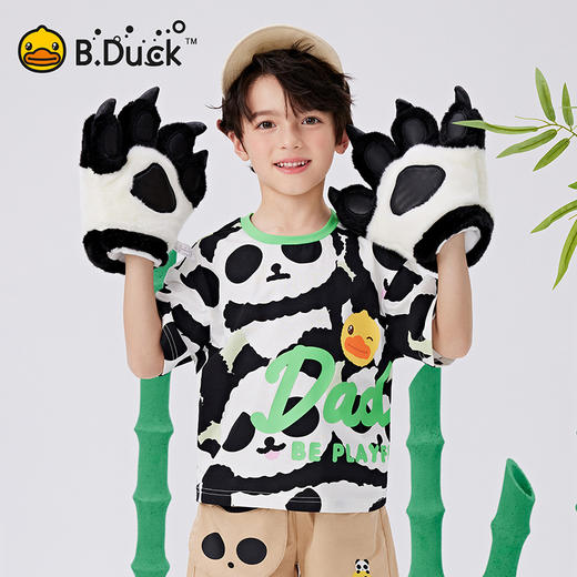 B.Duck小黄鸭童装夏季短袖T恤105-150 BF2501096 商品图4