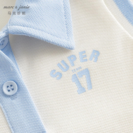【凉感快干】马克珍妮女童印花无袖透气运动polo裙夏装新款240603 商品图3