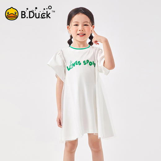 B.Duck小黄鸭童装夏季连衣裙105-150 FF2580063 商品图2