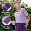 欧芮儿OLrain法式高级紫色针织衫女夏季2024短袖高端冰丝薄款上衣 商品缩略图2